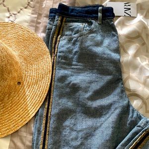 RARE FIND…NWT Zara Inside Out Jeans!